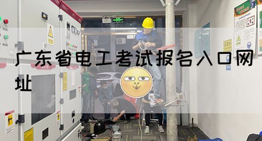 广东省电工考试报名入口网址
