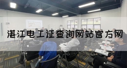 湛江电工证查询网站官方网
