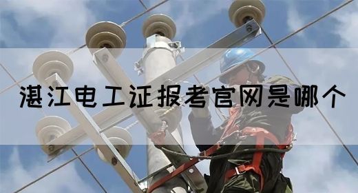 湛江电工证报考官网是哪个
